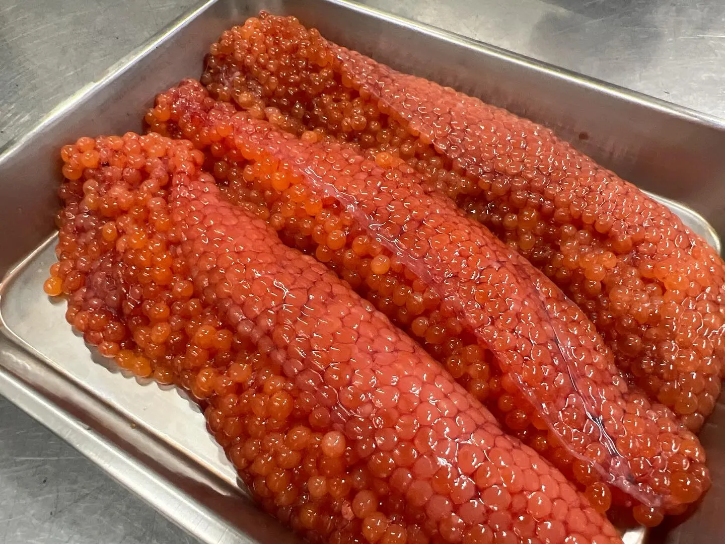 筋子の醤油漬け！